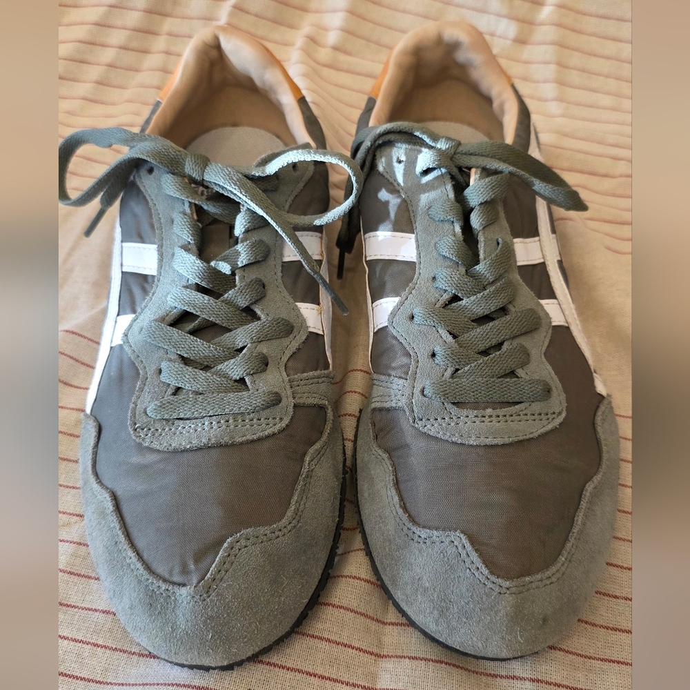 Onitsuka Tiger Serrano Unisex Sneakers Burnt Olive/White